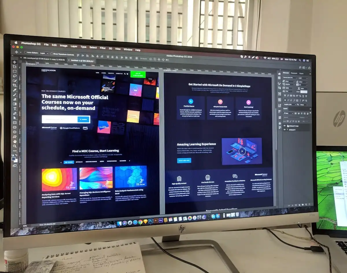 Design and development of a professional website in Málaga